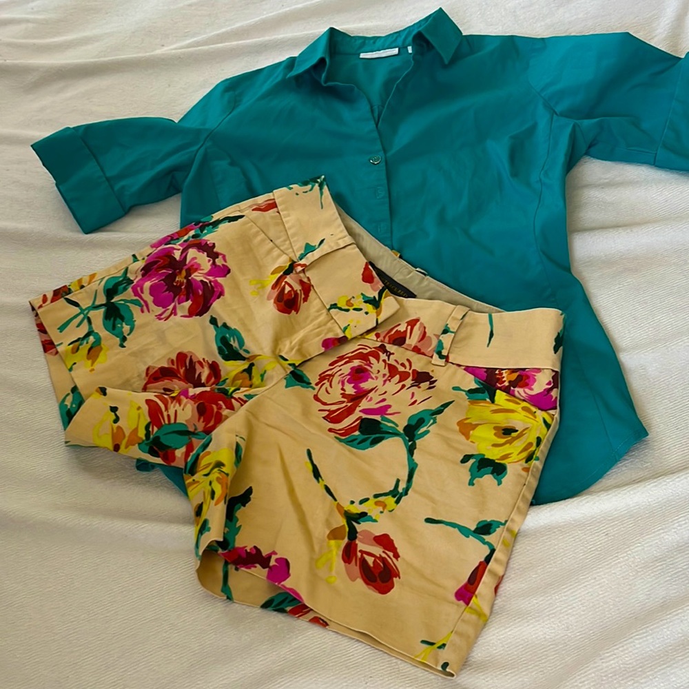 The Limited Floral Shorts size 0